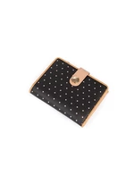 Black women's polka dot wallet VUCH Cetrin