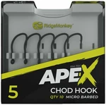 Ridgemonkey háčik ape-x chod barbed 10 ks - veľkosť 5