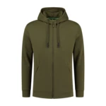 Korda mikina kore zip pro hoodie olive - veľkosť xxxl