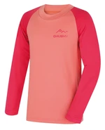 Husky  Active winter Tombo light orange/pink, 134 Detské termoprádlo