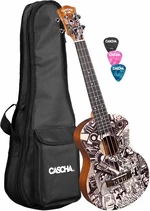 Cascha HH 2609 Art Series Ukelele tenor Sketch