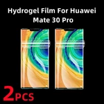 2pcs HD Hydrogel Film For Huawei Mate30 Pro Screen Protector For Mate30pro Protective Film TPU Not Tempered Glass Scratch Resist