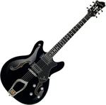 Hagstrom Viking Black Chitarra Semiacustica