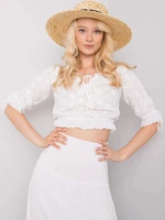 Top white Och Bella BI-25455. R01