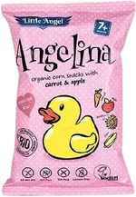 LITTLE ANGEL Angelina - BIO Kukuričný snack Mrkva a jablko 30 g