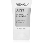 Revox B77 Just Vitamin C 2% Suspension rozjasňující hydratační krém na obličej a krk 30 ml