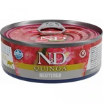 Konzerva N&D Cat Quinoa Neutered Pork 80g