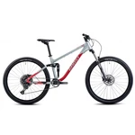 Celoodpružené kolo Ghost Kato FS Base 27.5 - model 2024  Grey/Red  XS (15", 148-159 cm)