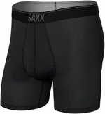 SAXX Quest Boxer Brief Black II 2XL Sous-vêtements de sport