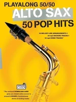 Hal Leonard Playalong 50/50: Alto Sax - 50 Pop Hits Notas