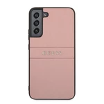 Zadní kryt Guess PU Leather Saffiano pro Apple iPhone 14 Pro Max, růžová