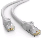 Kabel C-TECH CB-PP6-025 patchcord Cat6, UTP, šedý, 0,25m