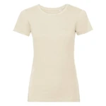 Beige women's t-shirt Pure Organic Russell