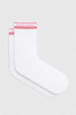 Ponožky Emporio Armani Underwear 2-pack dámské, bílá barva, 292303 4R227