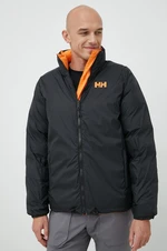 Oboustranná péřová bunda Helly Hansen HH REVERSIBLE DOWN pánská, oranžová barva, 53890