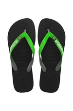 Dětské žabky Havaianas BRASIL MIX zelená barva