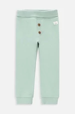 Dětské bavlněné kalhotky Coccodrillo zelená barva