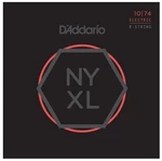 D'Addario NYXL1074 Cuerdas de guitarra eléctrica