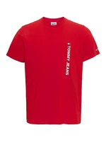 Tommy Jeans T-Shirt - TJM ENTRY VERTICLE TEE red