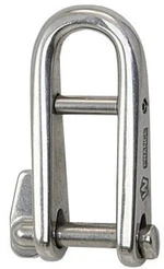 Wichard Key Pin Shackle Stainless Steel with Bar 6 mm Manille bateau