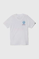 Dětské bavlněné tričko Vans BACK NINE SS bílá barva, s potiskem