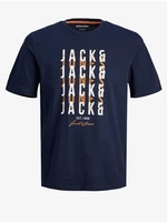 Men's Dark Blue T-Shirt Jack & Jones Delvin