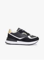 Black Women's Leather Sneakers Tommy Hilfiger - Women