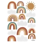 Naklejki dziecięce 30x42 cm Cute Rainbows – Lilipinso
