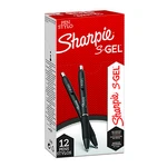 Sharpie 2136599, gélové pero S-Gel, červené, 12ks, 0.7mm