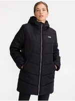 Black women's quilted jacket VANS Foundry Long - Women