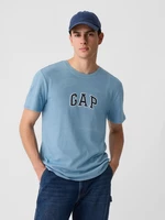 Blue men's T-shirt with GAP logo