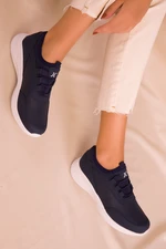 Soho Navy Blue Women's Sneakers 15226