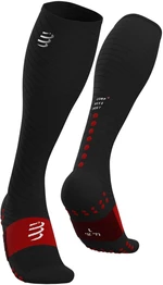 Compressport Full Socks Recovery Black 4L Běžecké ponožky