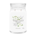 Yankee Candle Aromatická sviečka Signature sklo veľké White Gardenia 567 g