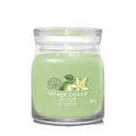 Yankee Candle Aromatická sviečka Signature sklo stredná Vanilla Lime 368 g