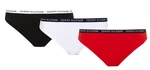 Tommy Hilfiger 3 PACK - dámske tangá UW0UW02829-0WS S