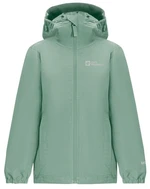 Jack Wolfskin Flaze K 116, granite green Dětská bunda na zip