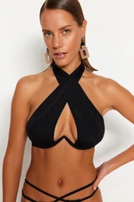 Bikini felső Trendyol Tie detailed