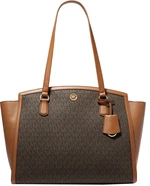 Michael Kors Dámská kožená kabelka 30F2G7CT3B Brown Acorn