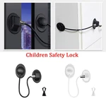 Baby Safety Password Magnetic attraction Key Locator Child Safety Lock Window Protection Limiter Cabinet Locks