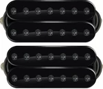 Bare Knuckle Pickups 7 String Silo Humbucker Pickup Black Open Set Negru