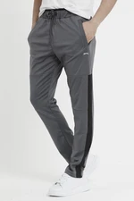 Slazenger Men's Oxford Sweatpants Black Grey St10pe115