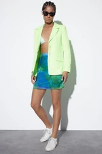 Trendyol Pistachio Green Woven Lined Blazer Jacket