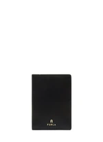 Waist cover - FURLA CAMELIA S PASSPORT HOLDER black