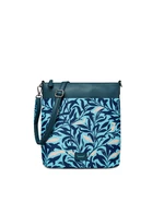 VUCH Smokie Leaves Turquoise Handbag