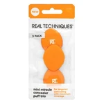 Real Techniques Mini Miracle Concealer Puff Trio gąbka do makijaż