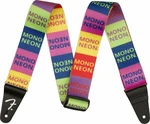 Fender MonoNeon Logo Strap Tracolla Tessuto Multi