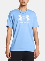 Under Armour UA Sportstyle Logo Update SS Triko Modrá