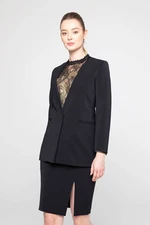 Dámské sako Deni Deni_Cler_Milano_Jacket_W-Dw-6467-0T-K8-90-1_Black