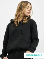 Women's sweatshirt made of organic cotton black